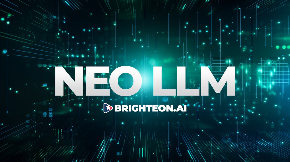 Brighteon.AI announces pre-release availability of experimental “Neo” Large Language Model